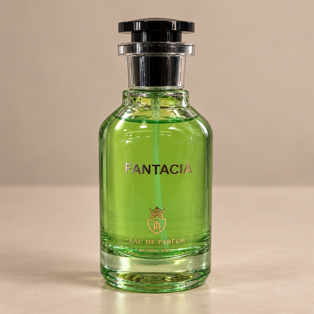 Boccetta verde Fantacia Eau de Parfum TD da 100 ml