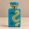 Boccetta turchese Inferno Eau de Parfum MAAF Parfums da 100 ml