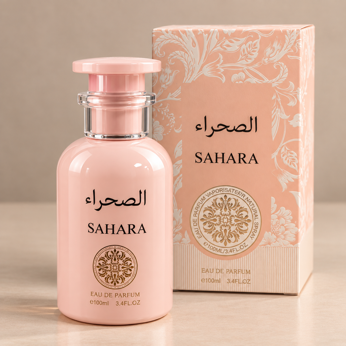 Boccetta rosa Sahara Eau de Parfum da 100 ml