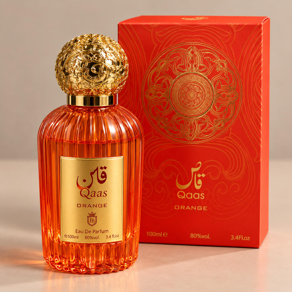 Qaas Orange Eau de Parfum TB da 100 ml con scatola