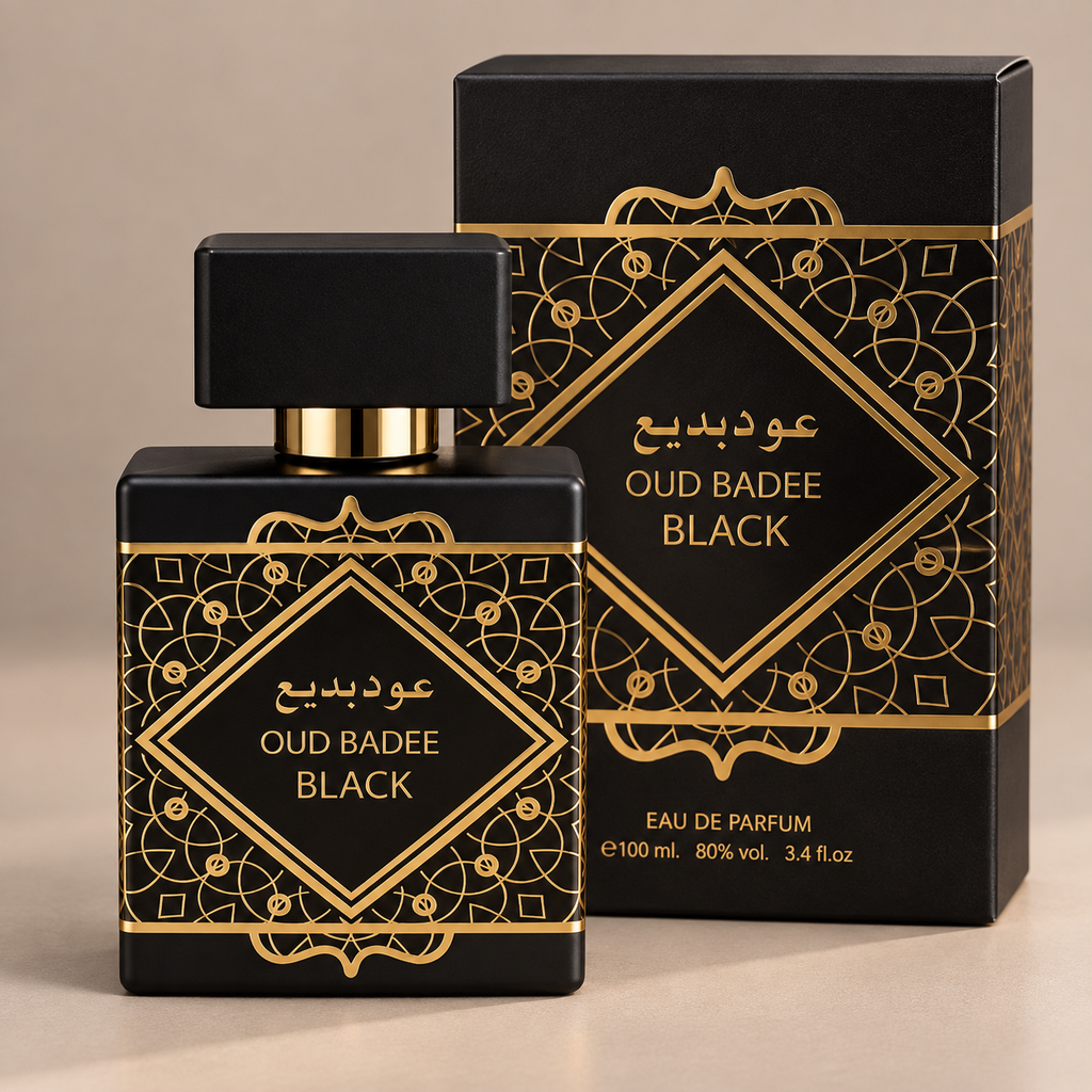 Boccetta Oud Badee Black Eau de Parfum TB da 100 ml