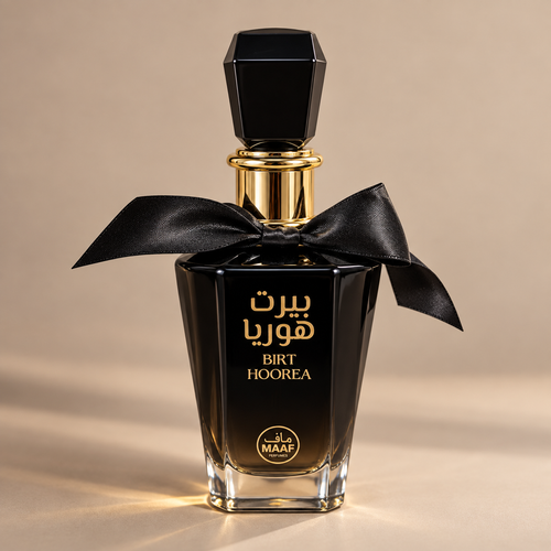 Boccetta nera Birt Hoorea Eau de Parfum MAAF Parfums da 100 ml