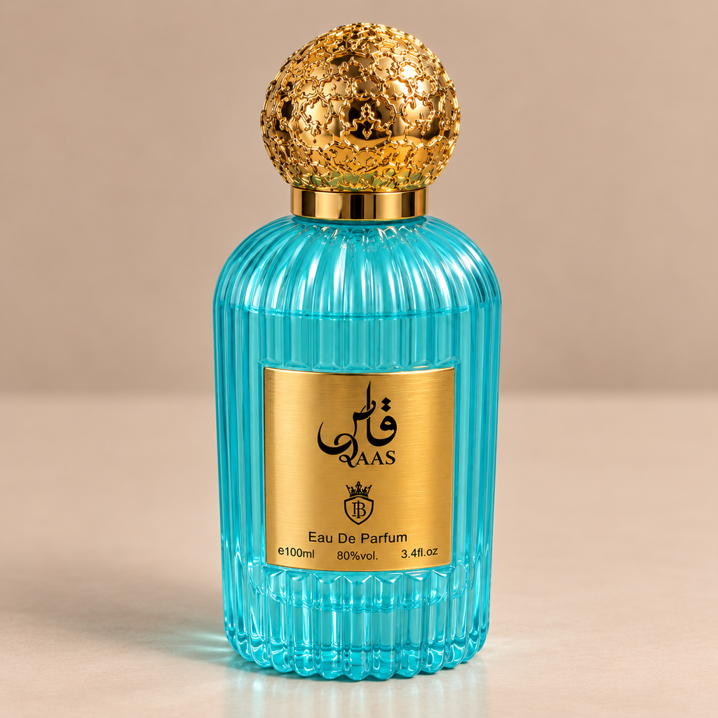 Qaas Blue Eau de Parfum TB da 100 ml con scatola